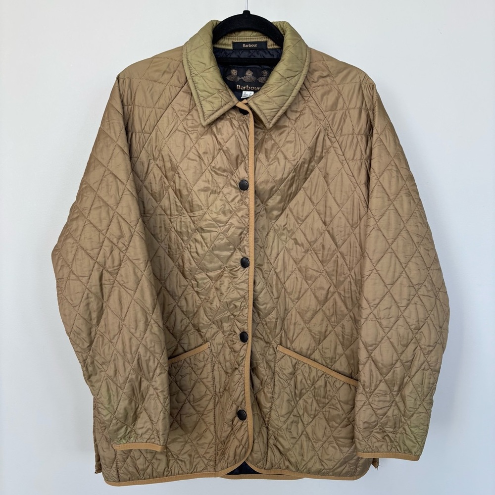 Barbour Quilted Jacket Size 14‎